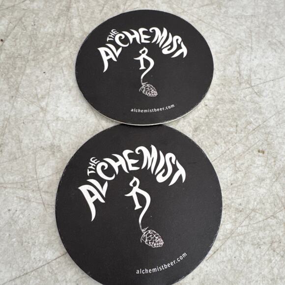 The Alchemist Brewery Head Topper Beer COASTER Set Of Two - Picture 4 of 4
